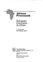 African proconsuls : European governors in Africa /