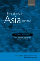 Elections in Asia and the Pacific : a data handbook.
