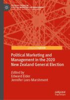 Political marketing and management in the 2020 New Zealand general election /