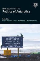 Handbook on the politics of Antarctica /