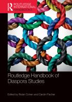 Routledge handbook of diaspora studies /