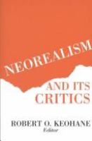 Neorealism and its critics /