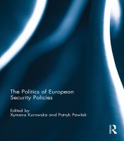 The Politics of European security policies