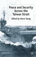 Peace and security across the Taiwan Strait /