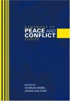 Handbook of peace and conflict studies /