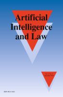Artificial intelligence and law.