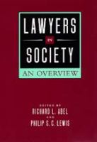 Lawyers in society : an overview /