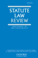Statute law review.