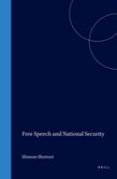 Free speech and national security /