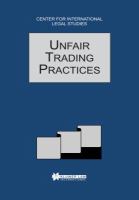 Unfair trading practices /