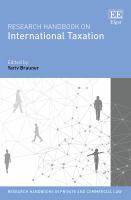 Research handbook on international taxation /