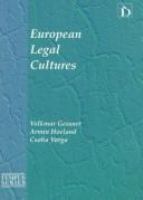 European legal cultures /