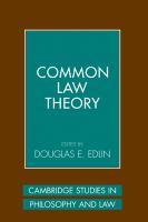 Common law theory /
