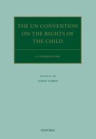 The UN Convention on the Rights of the Child : a commentary /