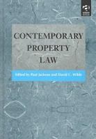 Contemporary property law /