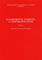 Governmental liability : a comparative study /