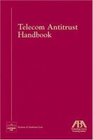 Telecom antitrust handbook.