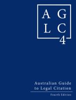 Australian guide to legal citation /