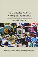 Cambridge yearbook of European legal studies.