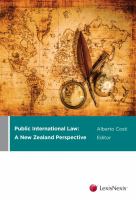 Public international law : a New Zealand perspective /