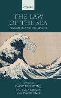 The law of the sea : progress and prospects /