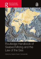 Seabed mining and the law of the sea /