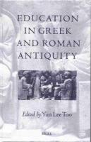 Education in Greek and Roman antiquity /
