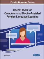 Recent tools for computer- and mobile-assisted foreign language learning /