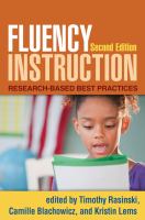 Fluency instruction research-based best practices /