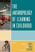 The anthropology of learning in childhood