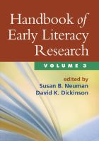 Handbook of early literacy research.