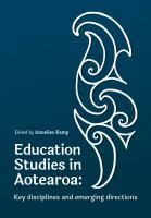 Education studies in Aotearoa : key disciplines and emerging directions /