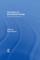 The future of educational change international perspectives /