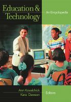 Education and technology : an encyclopedia /