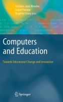 Computers and education : towards educational change and innovation /