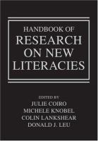 Handbook of research on new literacies /