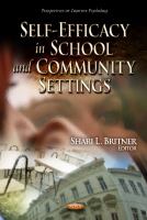 Self-efficacy in school and community settings /