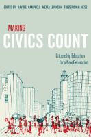 Making civics count : citizenship education for a new generation /
