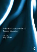 International perspectives on teacher education /