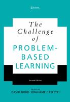 The challenge of problem-based learning /