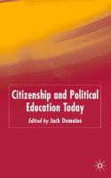 Citizenship and political education today /