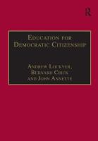 Education for democratic citizenship : issues of theory and practice /