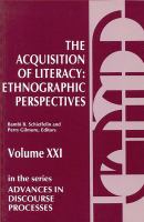 The Acquisition of literacy : ethnographic perspectives /