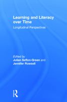 Learning and literacy over time : longitudinal perspectives /