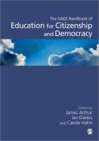 The SAGE handbook of education for citizenship and democracy /