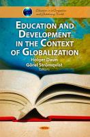 Education and development in the context of globalization /