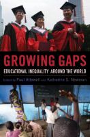 Growing gaps : educational inequality around the world /