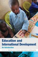 Education and international development : an introduction /