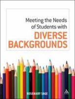 Meeting the needs of students with diverse backgrounds /