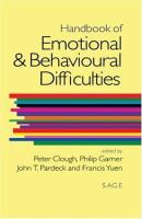 Handbook of emotional & behavioural difficulties /